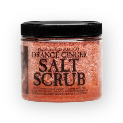 Orange Ginger Salt Scrub